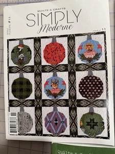 Quilts & Crafts Simply Moderne Magazine Issue 11 Pattern Included - Bild 1 von 2
