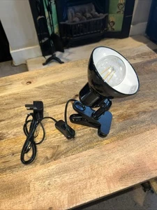 Tasca black Clip On Spot Lamp - Picture 1 of 8