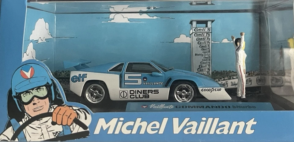 Altaya 1/43 Collection Michel Vaillant MV45 Vaillante Commando Biturbo #5 Colère - Photo 1/4