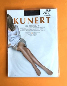 Moderne Nylonstrumpfhose KUNERT LEG CONTROL 40, GRAPHIT/042, I 38-40 - Bild 1 von 9