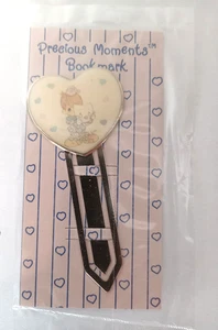 NOS 1990 Stanley Enesco Precious Moments Bookmark Orig Seal Bag STOCKING STUFFER - Picture 1 of 10