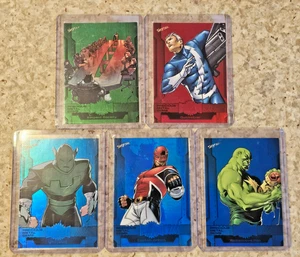 Marvel Metal Avengers PMG Lot - All #'d /10- /100 - /50 SSP - Emerald Blue Red - Picture 1 of 2