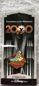 Spilla Aladino 2000 Disney conto alla rovescia per il 1992 nuova con scatola - Disney Store - Foto 1 di 1