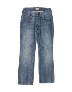 TOMMY HILFIGER Womens Dash Straight Jeans W27 L30 Blue Cotton JF02 - Picture 1 of 3