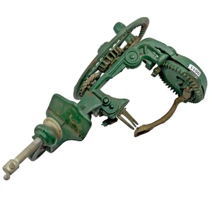 Antique 1878 Hand Crank Apple Peeler The Reading Hardware Green WORKS #0011 - Picture 1 of 8