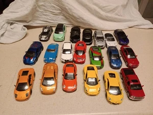 Lot of 20 Kinsmart 1:32-46 Diecast Pullback McLaren Vw Audi Lotus BMW Porsche - Picture 1 of 8