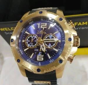 New - Invicta I-Force Axis Men's Watch - 50mm, Gold, Black - Model# 19659 - Picture 1 of 11