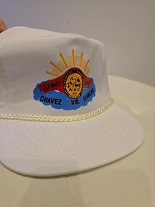 Vintage 1992 Julio Cesar Chavez V Hector MachoCamacho Baseballmütze NEU Deadstock - Bild 1 von 6