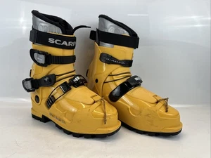 Scarpa Tambo AT Alpin Tourenskischuhe Herren Größe 8 gelb Step-In Backcountry - Bild 1 von 16