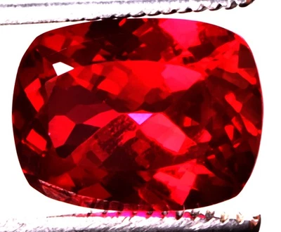 19.35 Cts. Natural Mozambique Red Ruby Cushion Shape Certified Gemstone - Image 1 of 4