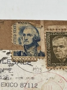 1967 George Washington 5 Cent Blue Postage Stamp Vintage Rare Read Description - Picture 1 of 16