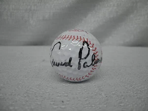 Arnold Palmer firmó Auto New York Yankees Baseball Golf Ball JSA X07692 - Imagen 1 de 5