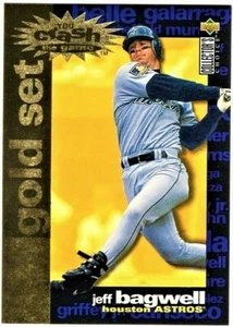 Jeff Bagwell - 1995 COLLECTOR'S Auswahl You Crash Die Spiel Gold Set Exchange - Bild 1 von 2