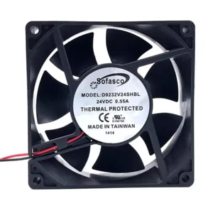 1PC SOFASCO D9232V24SHBL DC 24V 0.55A 9.2cm inverter cooling fan - Picture 1 of 2