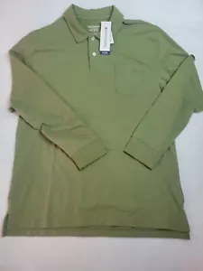 Saddlebred Comfort Flex long sleeve shirt -mossy green - Picture 1 of 6