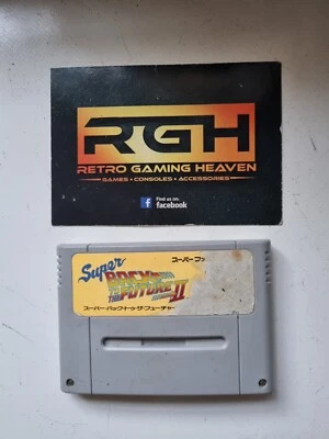 BACK TO THE FUTURE II 2 SUPER FAMICOM JAP SNES GAME CART TESTED WORKING - Image 1 of 4