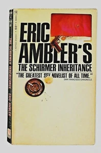 Bantam H3304 - The Schirmer Inheritance by Eric Ambler - Vintage Paperback 1966 - Picture 1 of 3