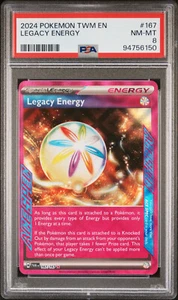 Legacy Energy Scarlet & Violet-Twilight Masquerade 167 PSA 8 - Foto 1 di 2