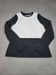 Nike Pro Fit Training Top Girls Medium Black Dri-Fit Youth Long Sleeve Crew Neck - Picture 1 of 8