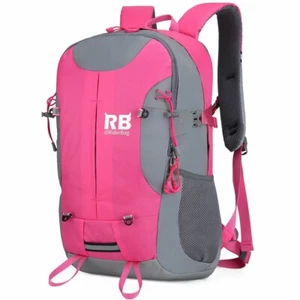 Reflective Motorcycle Backpack 35L High Vis Pink Riderbag Reflektor35 for Bikers - Picture 1 of 13