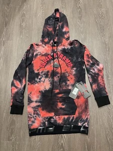 Black Pyramid Mens Collection Tie Dye Hoodie With Logo Print - Sz Medium - Picture 1 of 9