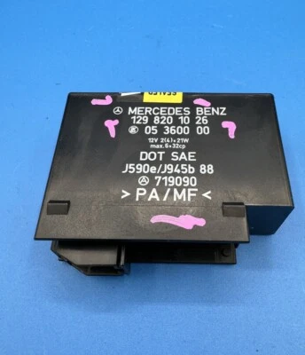 90-95 Mercedes R129 SL320 500SL SL500 Windshield Wiper Hazard Relay Module OEM - Image 1 of 4