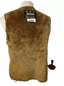 Barbour warmes Pfahlfutter Herren S-Z C36/91 Сm A297 Weste Fell BodyWärmer - Bild 1 von 13