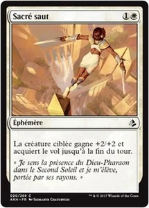 MTG Magic AKH - (x4) Mighty Leap/Sacré saut, French/VF - Imagen 1 de 1