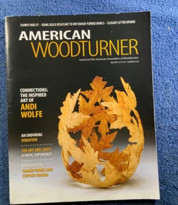 American Woodturner Magazine. April 2022. Claran Forbes. Stephen Hogbin - Bild 1 von 1