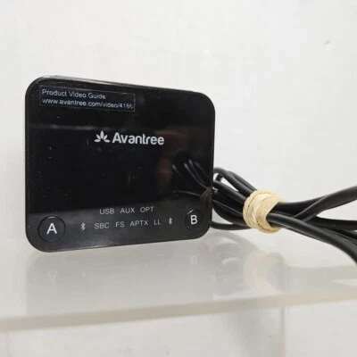 Avantree Audikast aptX Low Latency Bluetooth 5.0 Audio Transmitter for TV PC - Image 1 of 4