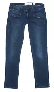 Vaqueros ajustados Freeman T Porter ALEXA talla W31 azul denim 31 pulgadas mujer - Imagen 1 de 6