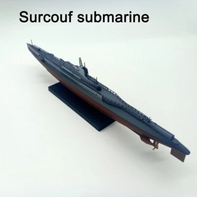 1:350 French Cruiser Submarine Surcouf (NN3) Model Diecast Military Collection - Image 1 of 3
