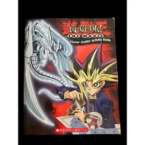 Yu-Gi-Oh! Libro de actividades The Movie Master Duelist Scholastic 1996 con póster - Imagen 1 de 6