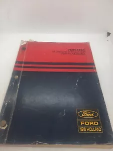 Versatile Ford New Holland 256 276 276 II Tractors Parts Manual - Picture 1 of 7