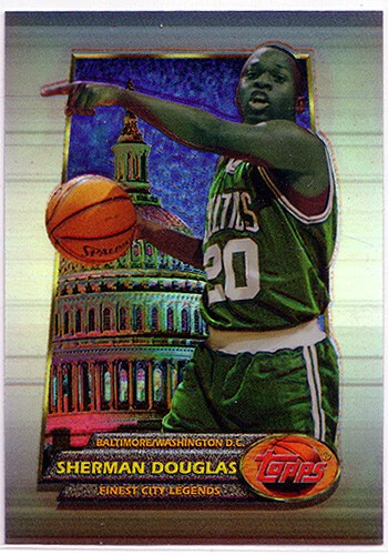 1994-95 Finest Refractors #55 Sherman Douglas CY - Image 1 of 1