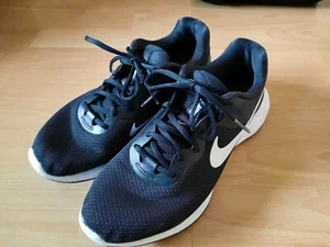 Nike Kinder Sneaker Turnschuhe Schuhe schwarz weiß Gr.41 US 9,5 UK 7 TOP !!! - Bild 1 von 8