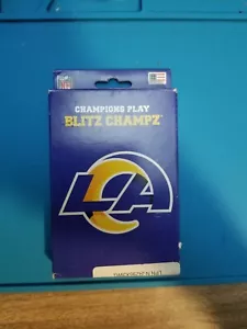 NFL Blitz Champz Card Game Los Angeles Rams Champions Play Official Brand New - Picture 1 of 4