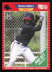 2021 Leaf Pro Set Red #PS43 Michael Harris II - Picture 1 of 2