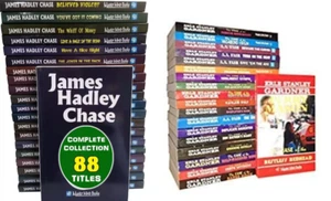JAMES HADLEY CHASE SET - 88 BOOKS & Perry Mason Collection 85 Titles By Erle Sta - Picture 1 of 4