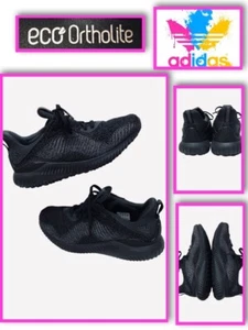 Adidas Women’s Eco Ortholite Size 5.5  Black And Gray Sneakers *PRISTINE* 841018 - Picture 1 of 8