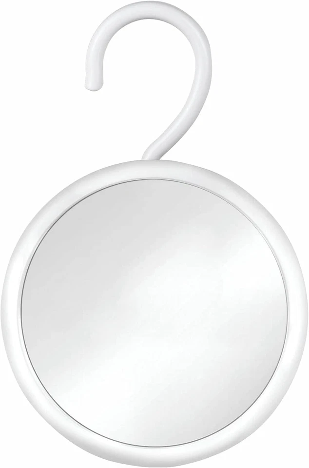 MIRRORVANA Hangable Round Fogless Shower Shaving Mirror with 360° Swivel Rota... - image 1 of 1