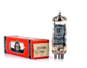 ECH81/6AJ8 RSD NOS Tube Valve Lampe TSF Röhre Valvola Valvula 진공관 真空管 电子管 - Picture 1 of 1