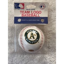 Oakland Athletics A's MLB Team Logo Baseball Old Stock Vintage 1990s