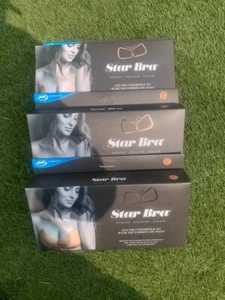 JML STAR BRA WITH CLEAVAGE CONTROL X 3 BOXES SIZE C - Picture 1 of 1