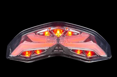 2014-21 FIT DUCATI MONSTER 1200 S/R 821 797 LED TAILLIGHT SIGNAL SMOKE L+R REAR - Image 1 of 4