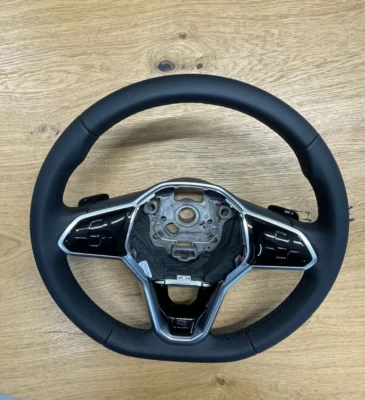 VW TOUAREG MULTIFUNKTIONSLENKRAD LENKRAD LEDERLENKRAD 760419089Q ORIGINAL - Bild 1 von 4