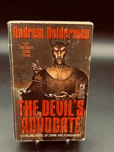 The Devil's Advocate by Andrew Neiderman - Rare First Edition Pocket Book Horror - Picture 1 of 8