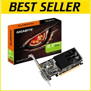 GeForce GT 1030 Low Profile Graphics Card - 2GB GDDR4 for High Resolution Gaming - Picture 1 of 6