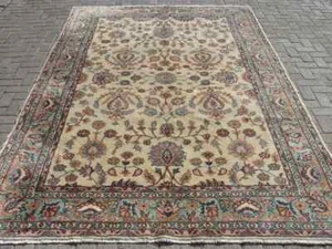 Handmade 7x10 ft anatolian vintage turkish rugs - handwoven diningroom rugs, - Picture 1 of 10