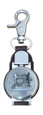 Quartz Movement With Free Engraving 514 Sewing Machine Clip On Fob Watch Fw